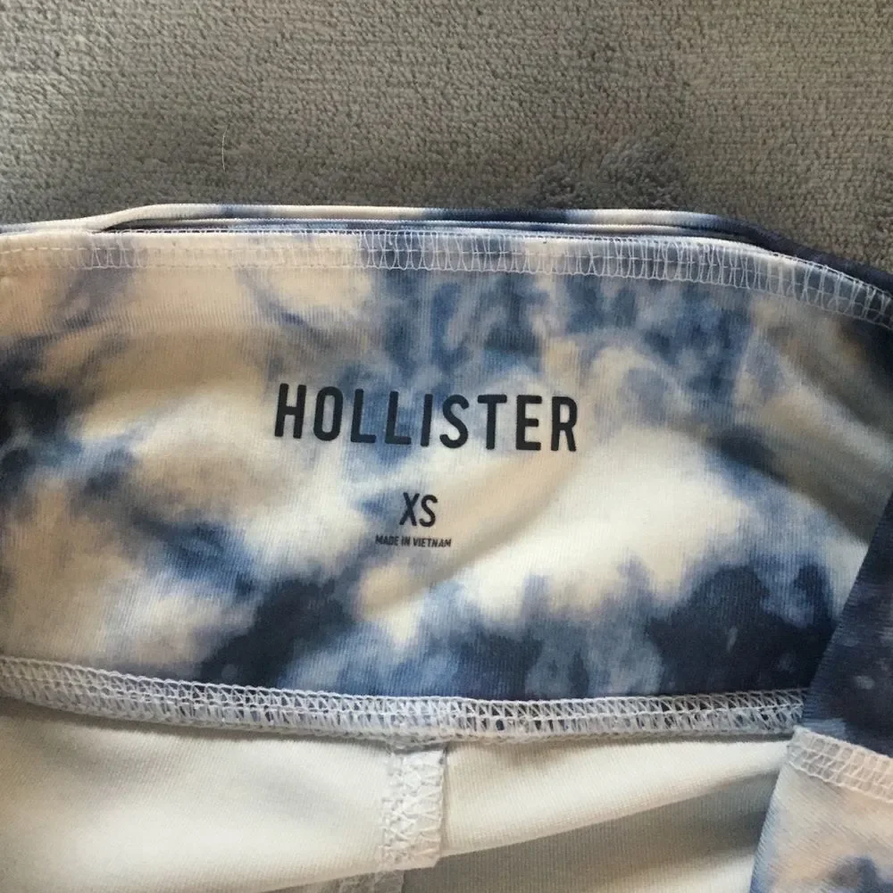 Hollister leggings tie die look sz xs